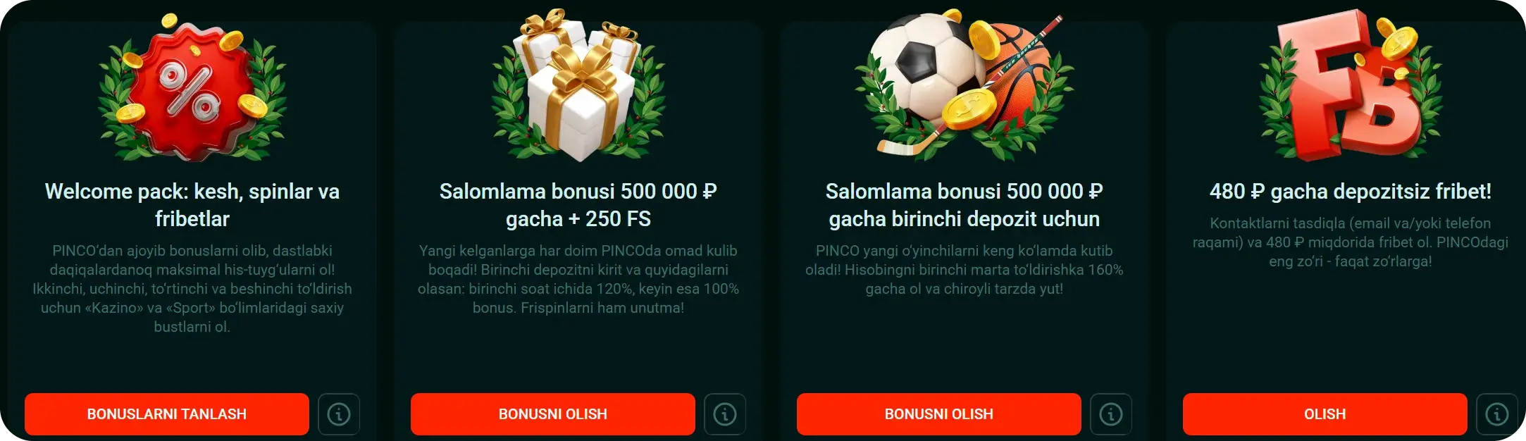 Pin-Up Oʻzbekiston - pinup interfeysi: qulayliklar va